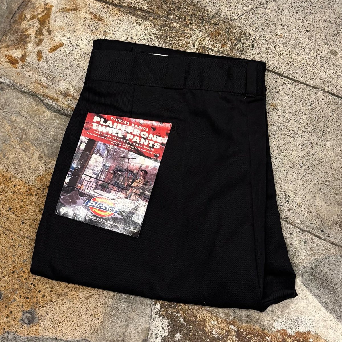 90s Dickies 874 ワークパンツ USA製 42×30 ディッキーズ ブラック