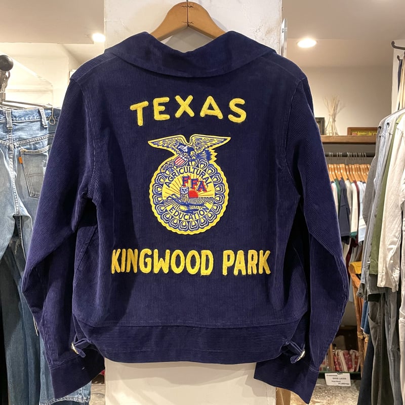 FFA JACKET TEXAS KINGWOOD PARK コーデュロイジャケット FFAジ