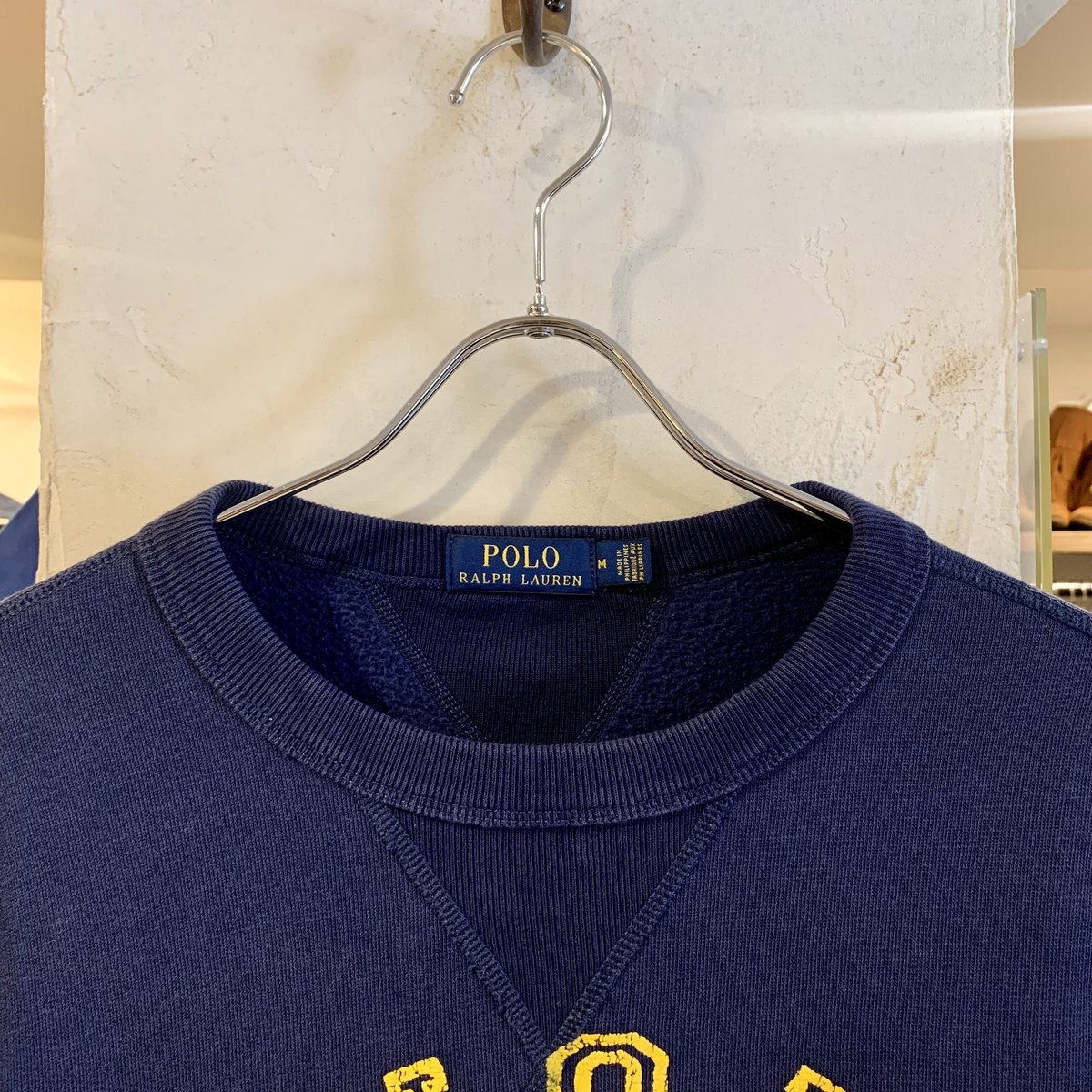 POLO RALPH LAUREN L/S スウェットシャツ 両V ヴィンテージスウェット