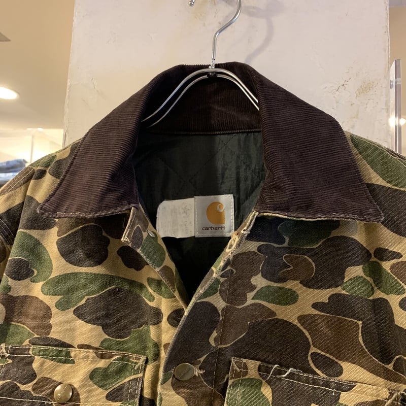 80s Carhartt ハンティングジャケット カーハート ダックハンターカモ
