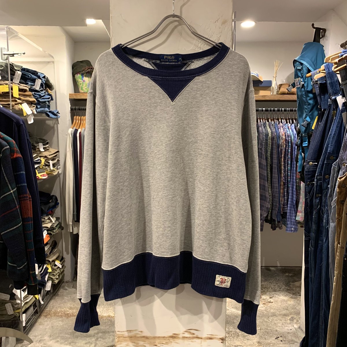 POLO RALPH LAUREN ヴィンテージデザイン スウェット ラルフローレン