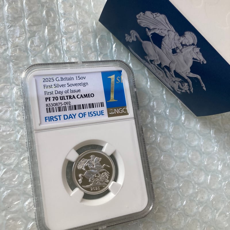 ミュージックレジェンド 1ポンドプルーフ銀貨 最新作！ ミュージック