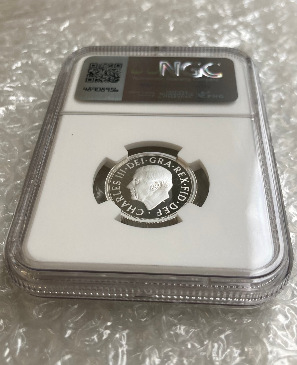 NGC鑑定PF70+FR ロイヤルミント 2025年 ソブリン銀貨 ピストルッチ 聖