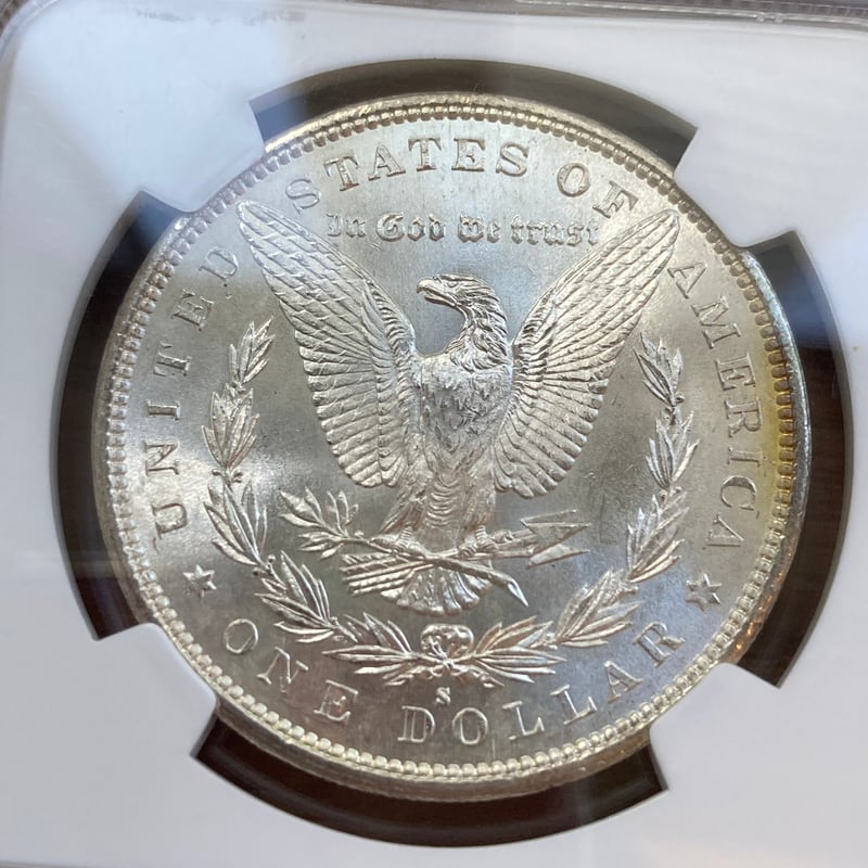 1881-S 1ドル 銀貨 アメリカ NGC MS63 モルガンダラー 077 1881-S 1
