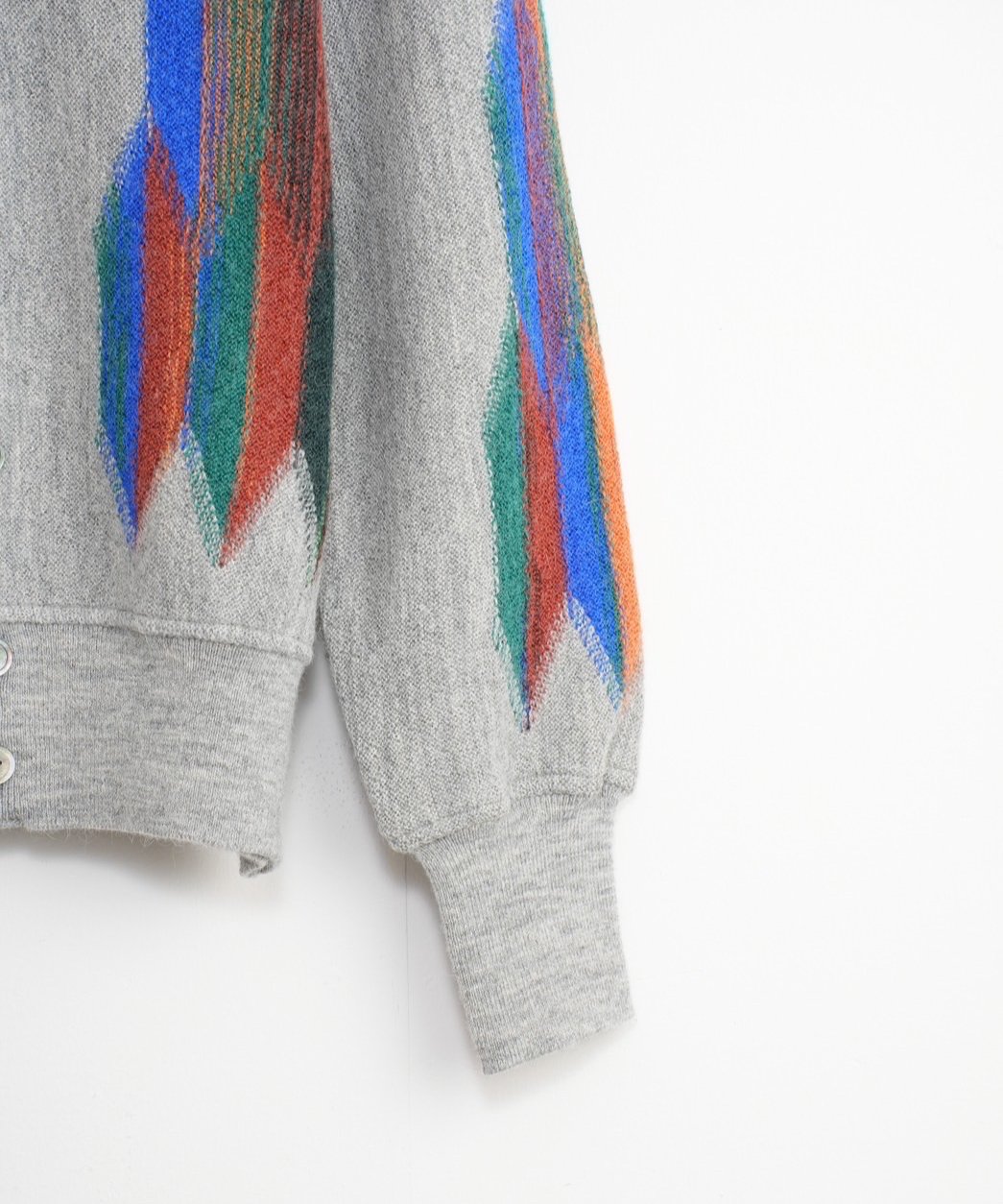 COOHEM〈men's〉】WOOL ALPACA INTERSIA KNIT C/D_24