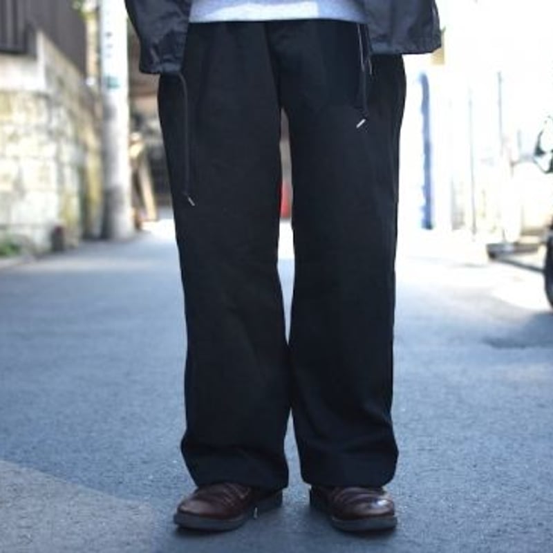 French army M52 chino trousers black / チノパン 黒染め