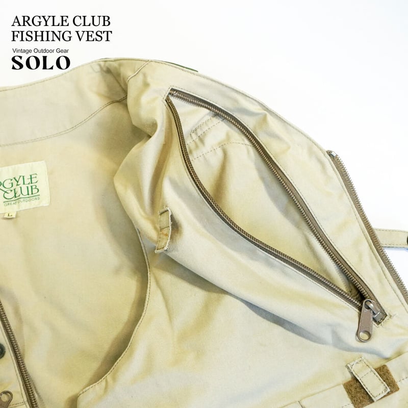 ARGYLE CLUB / アーガイルクラブ フィッシングベスト | ヴィンテージ