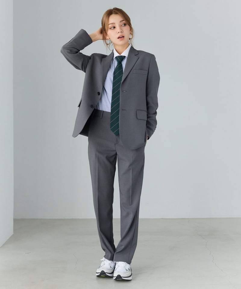 BOYSHE Basic Suit》シングルブレスト＆スリムスラックス