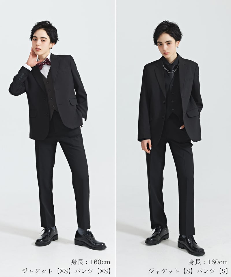 BOYSHE Basic Suit》シングルブレスト＆スリムスラックス