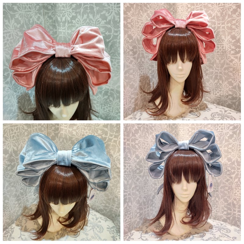 星箱Works】お人形風ラッピングリボンカチューシャ【お取り寄せ