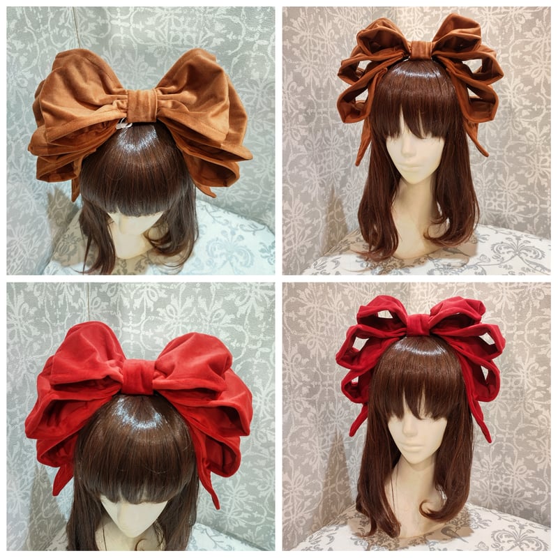 星箱Works】お人形風ラッピングリボンカチューシャ【お取り寄せ