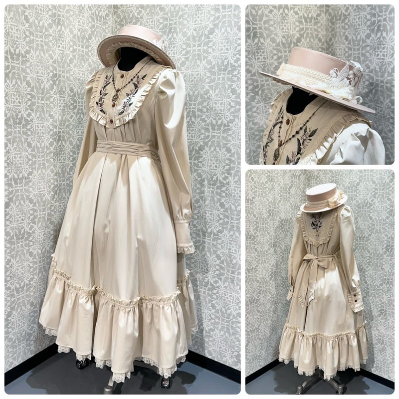 星箱Works】ジャスミン ヨークカラーワンピース/P33101034【お取り寄せ
