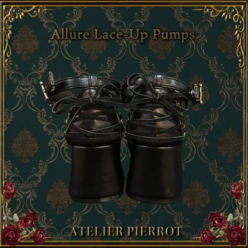 ATELIER-PIERROT】 Allure Lace-Up Pumps/YS-003【お