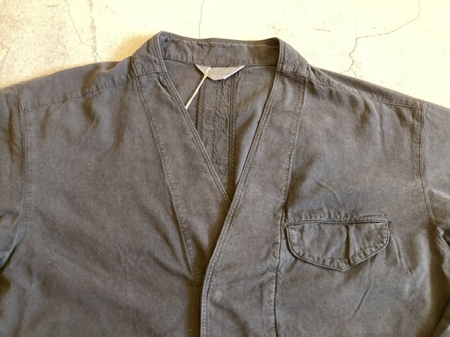ANCELLM】SILK SUEDE COLLARLESS JACKET | sunday
