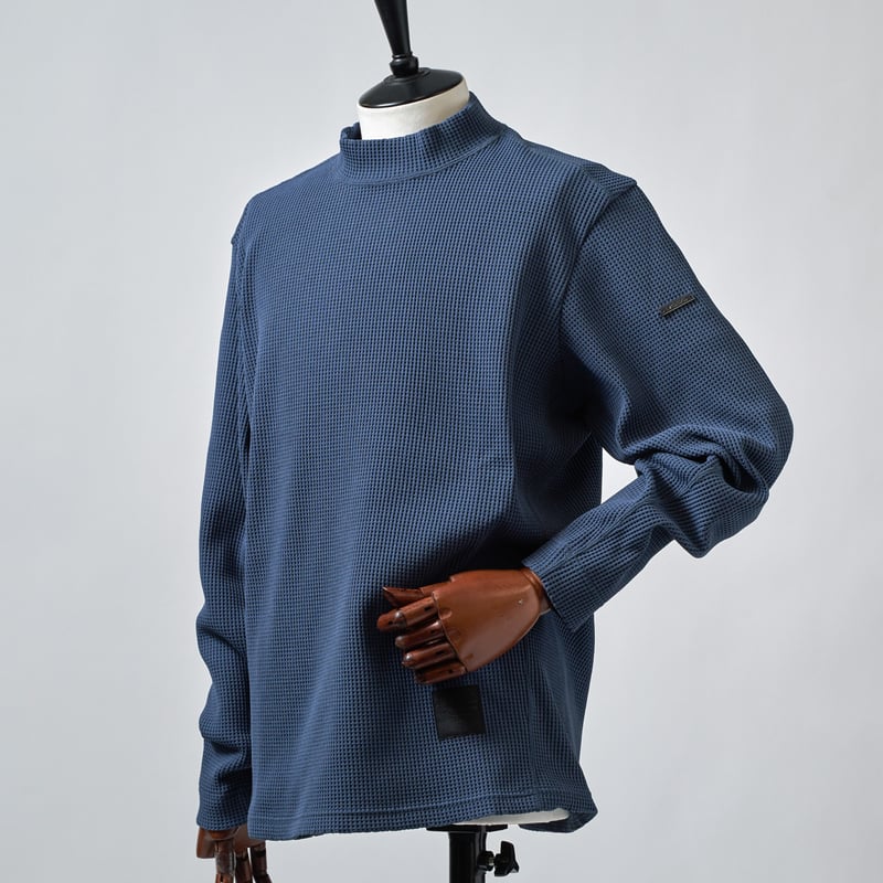 MOCO [ 21-2252911 ] IRM®ﾜｯﾌﾙｻｰﾏﾙﾆｯﾄ【長袖ﾓｯｸ】 - ﾁｬ