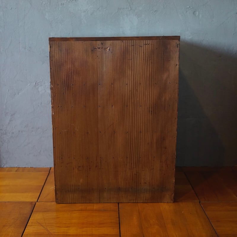 古い収納棚 和家具 和製家具 引出し 引き戸 古家具 古道具