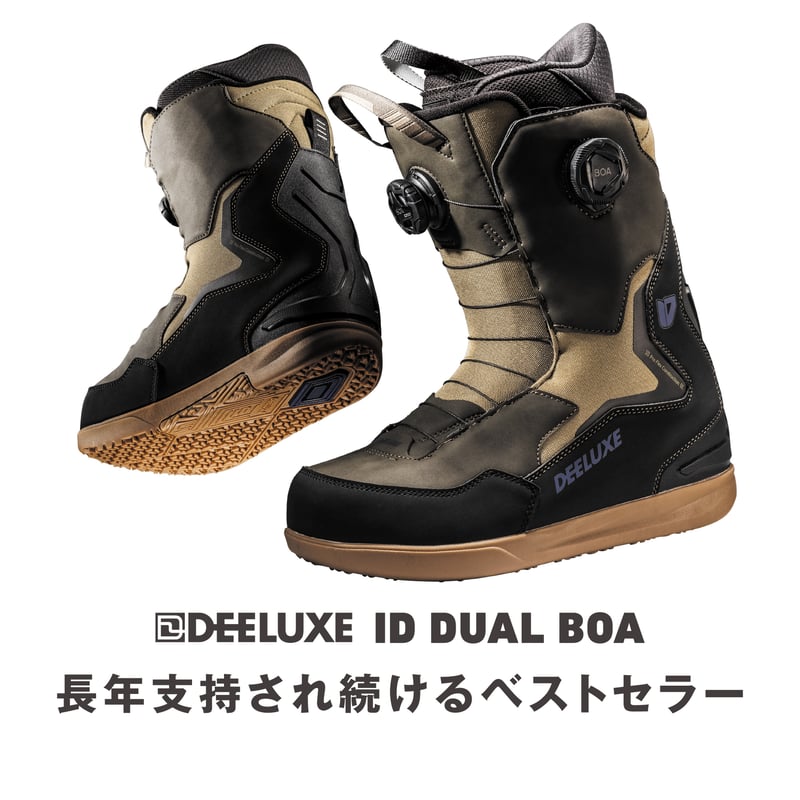 2月中のみ値下げ　DEELUXE ID DUAL BOAブラック　27cm DEELUXE（ディーラックス） 25-26 DEELUXE ブーツ ID DUAL BOA
