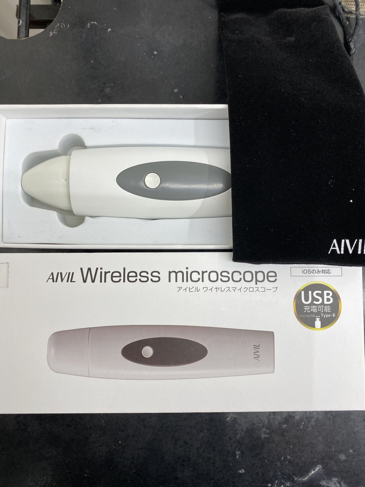 ヘアブラシ・コーム AIVIL Wireless Microscope アイビル コーム
