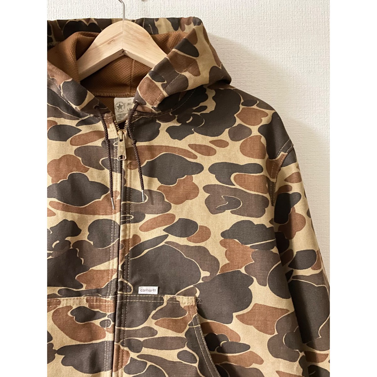 USED Carhartt カーハート アクティブJKT ダックハンターカモ 80〜90's