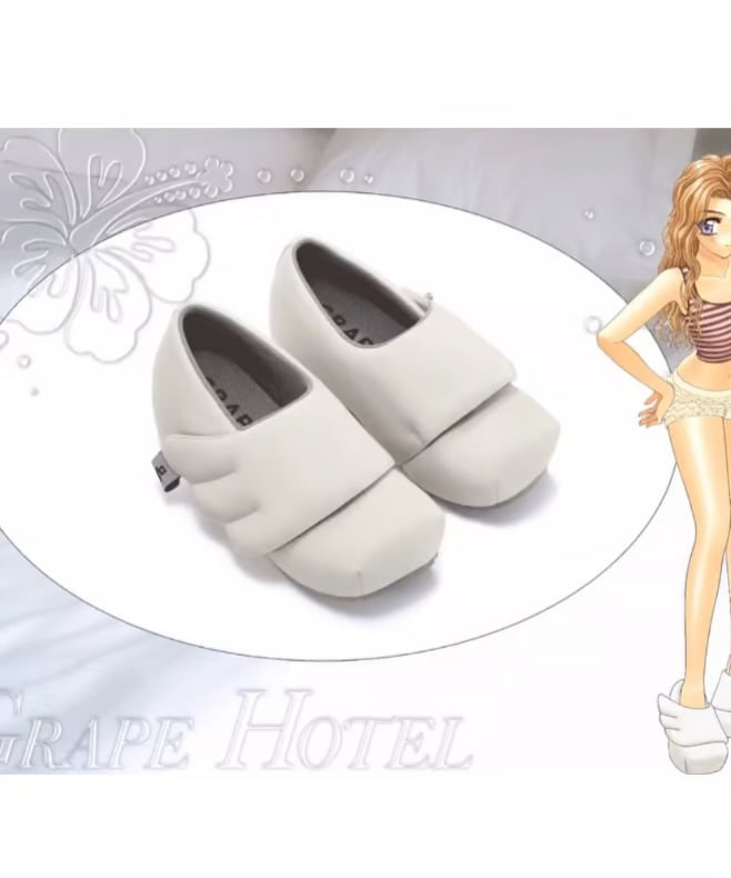 GRAPE / Wings Platform Shoes | I/O PORT
