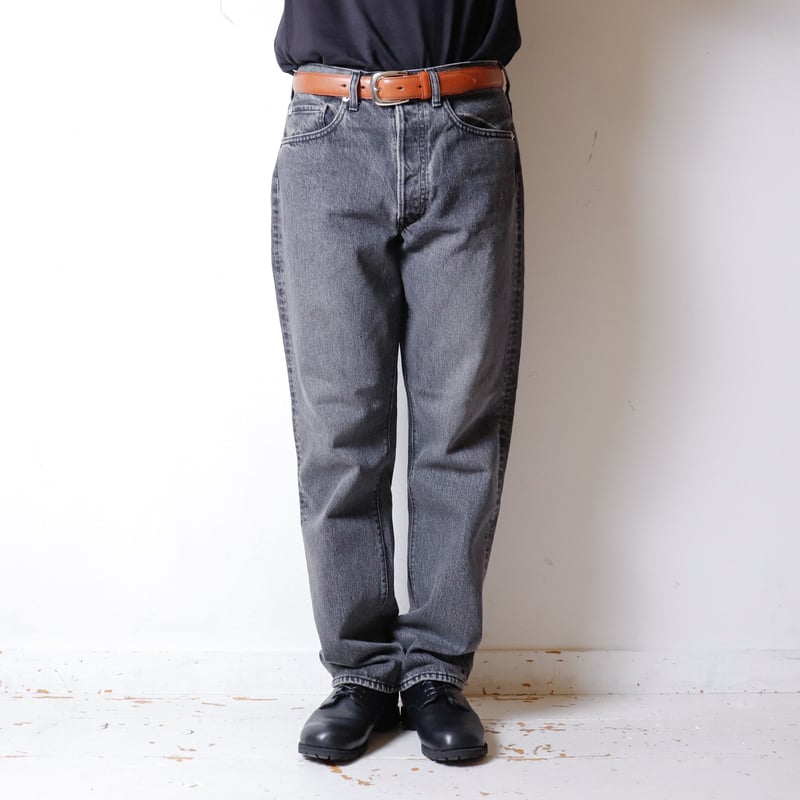 再入荷【MEN'S】orSlow[オアスロウ] 105 90's BLACK DENIM S