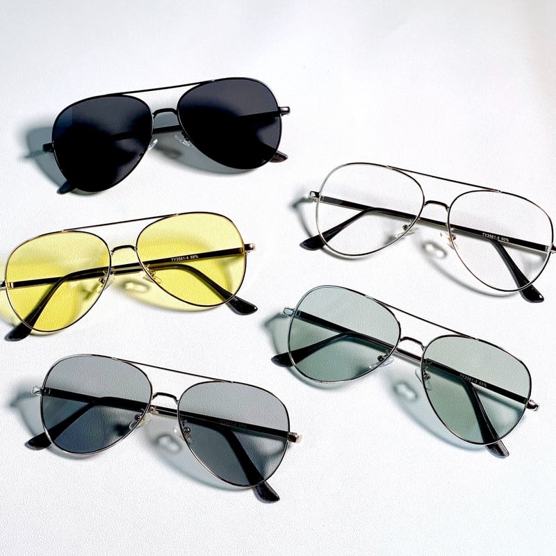 5colors】 ティアドロップサングラス/UV99%cut/Ladies'・Men's <