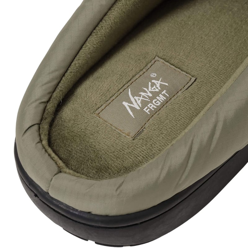 0新品 NANGA FRAGMENT SUBU ウィンター サンダル カーキ NANGA> NANGA×FRAGMENT×SUBU WINTER SANDAL KHA |
