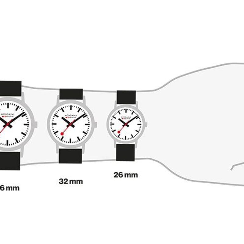 MONDAINE モンディーン Evo2 自動巻き 35mm ステンレススチール MSE.35