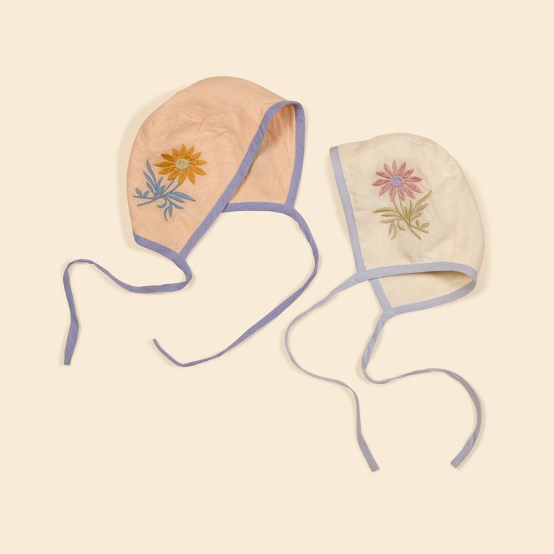 Apolina / Joni Bonnet - Satin Pink | calme closet