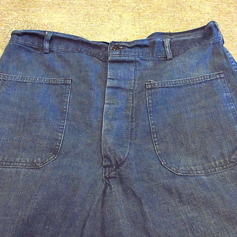 ビンテージ50's○U.S.NAVYデニムセーラーパンツW88cm○200805s2-m-pn