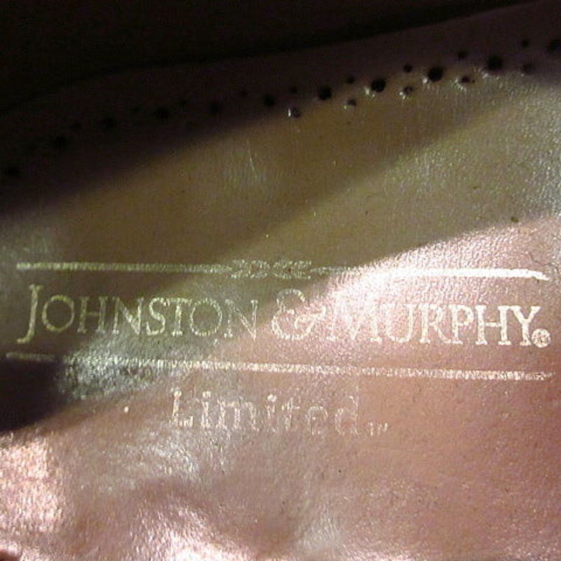 ビンテージ○JOHNSTON & MURPHYツートンサドルシューズ9 1/2 E○20090