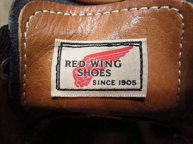 ビンテージ60's70's○RED WINGポストマンシューズ黒11A○210107n7-m-