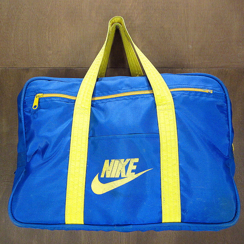 ビンテージ70's○NIKE BRS INC.ナイロンバッグ○210509n6-bag-bst
