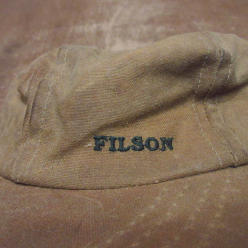 ビンテージ80's90's○FILSONオイルドコットン6パネルキャップ