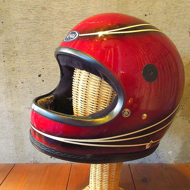 ビンテージ80's○Arai X7フルフェイスヘルメット赤size XL○231210j2-h