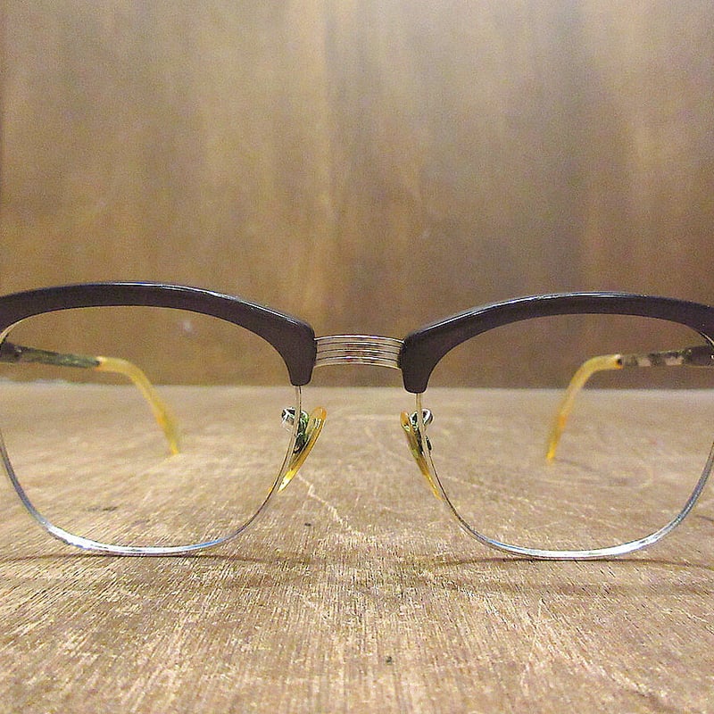 ビンテージ60's○American Opticalサーモントブロー眼鏡○220816i3-e
