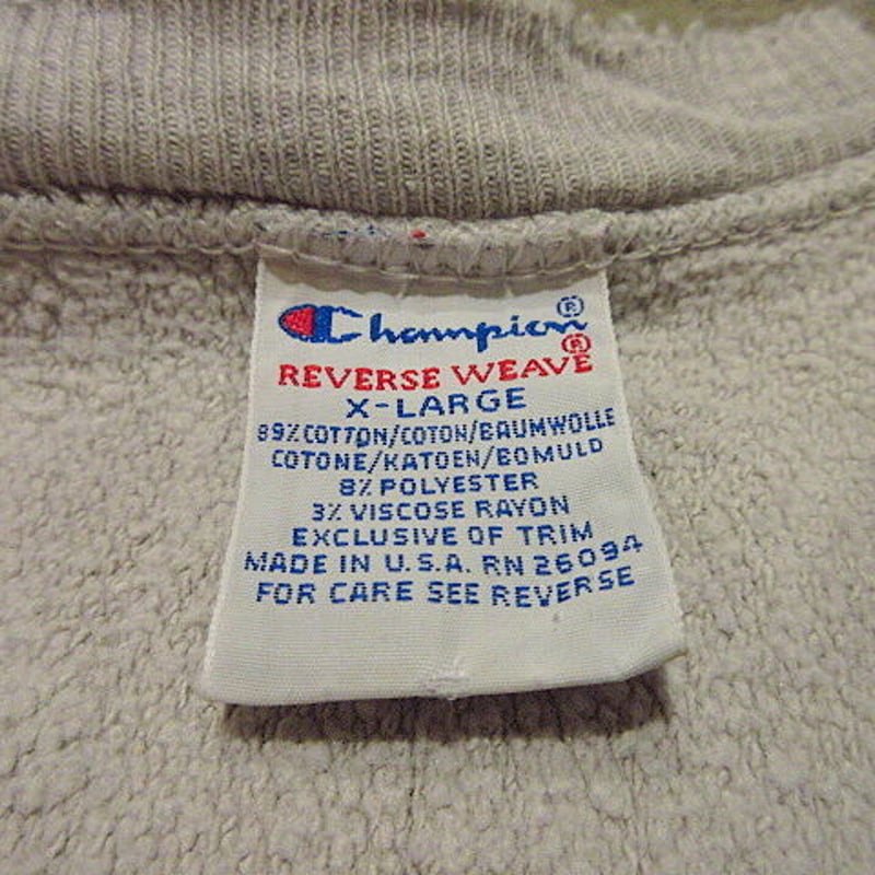 ビンテージ90's○Champion MARQUETTE UNIVERSITYリバースウィーブ