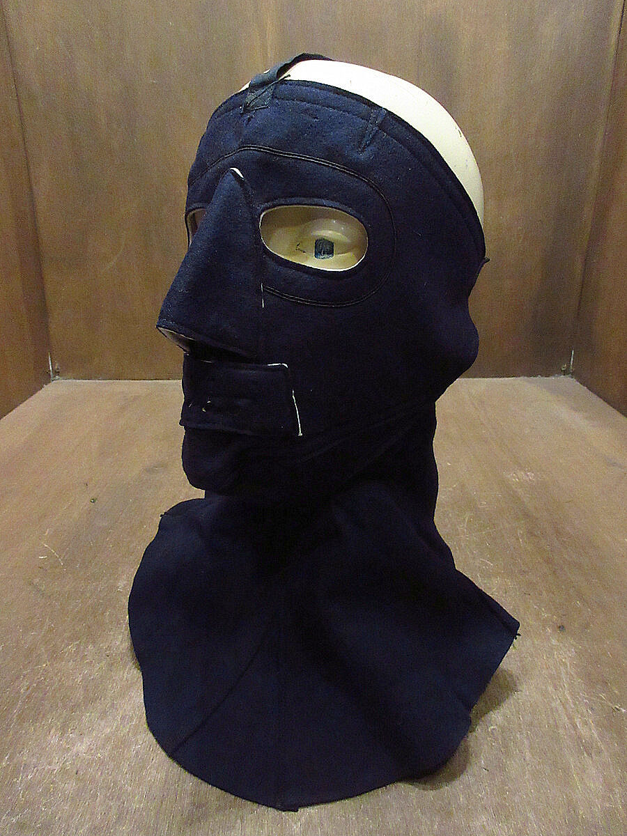 ビンテージ40's○U.S.NAVYウールフェイスマスク紺○220118i2-otacc 19