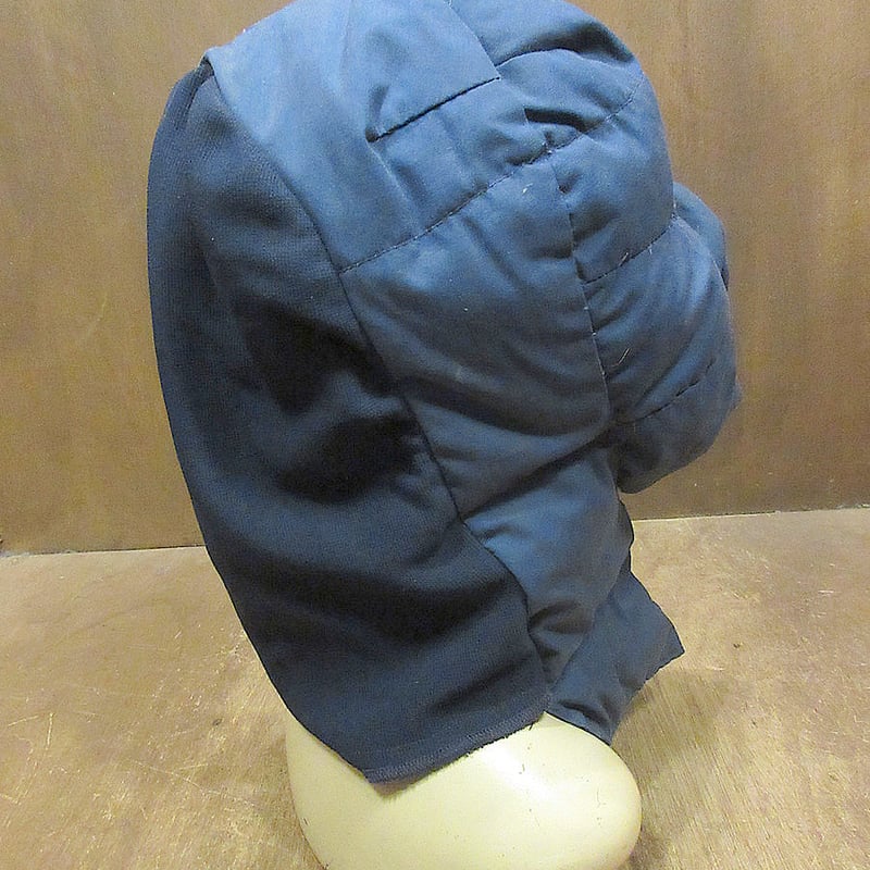 ビンテージ70's80's○SNOHAWKダウンフェイスマスク紺○241123j7-m-cp-