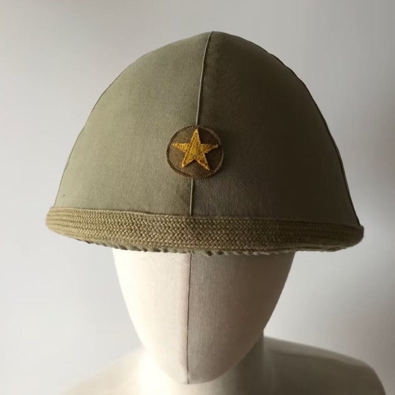 日本陸軍 九〇式鉄帽覆い 後期型 複製品 日本軍 旧日本軍 90式鉄帽覆
