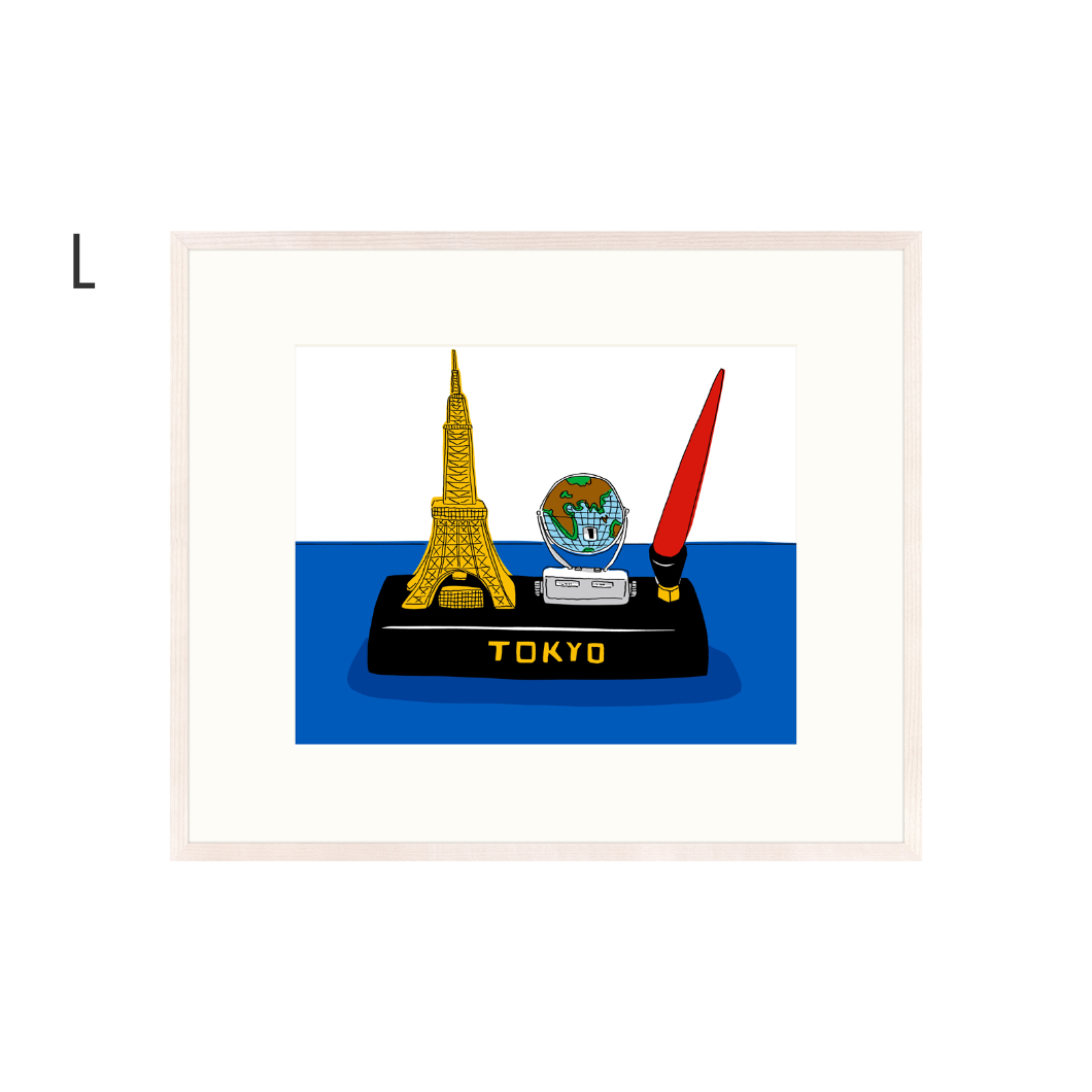 安西水丸】ジクレー版画 「TOKYO」 | Crevis Online Store