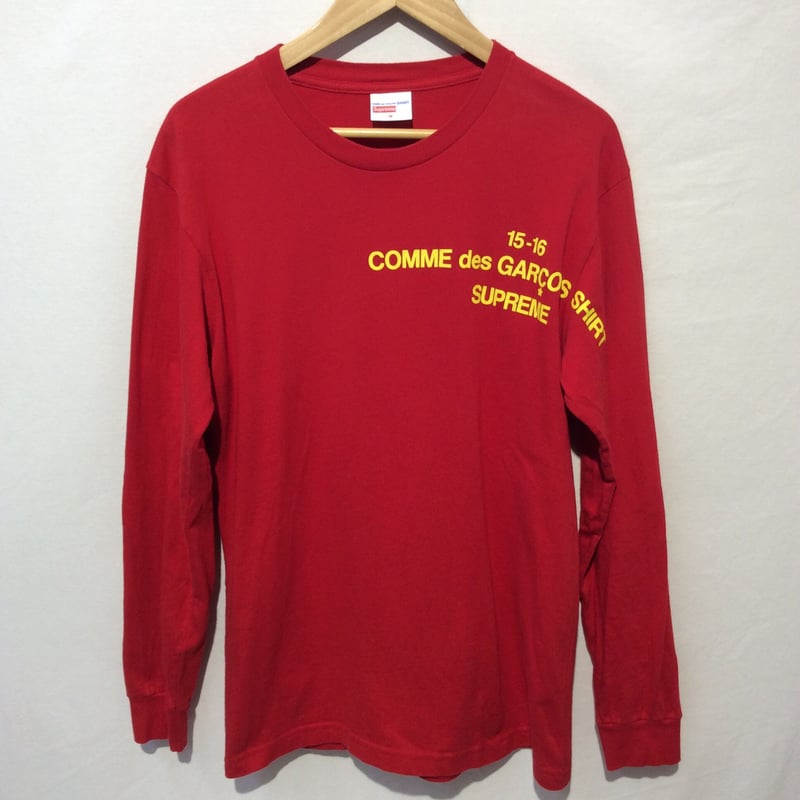 Supreme × COMME des GARCONS 15AW L/S Tee シュプリーム