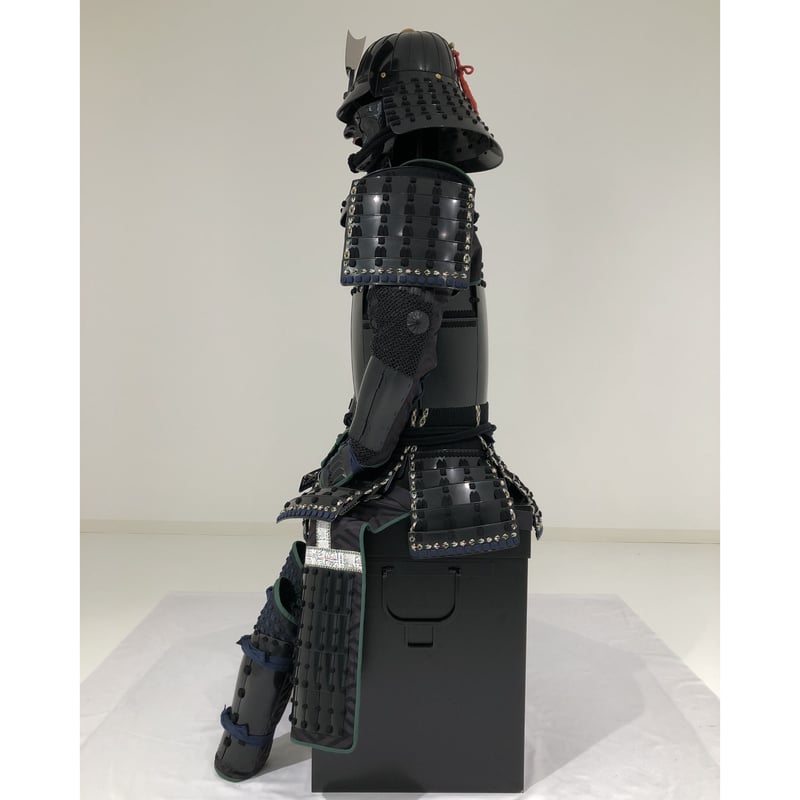 O-036】黒糸威縦矧二枚胴具足 | 甲冑工房丸武