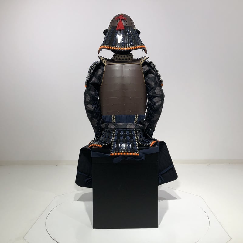 O-045】紺糸威鉄錆鋲綴二枚胴具足 | 甲冑工房丸武
