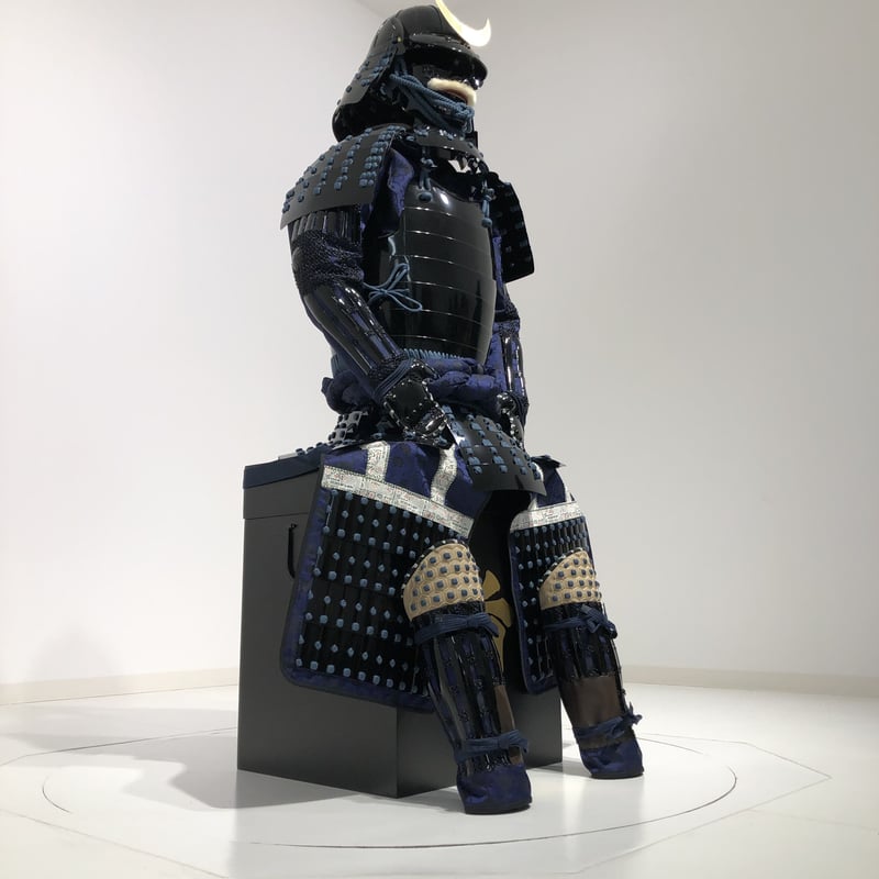 O-063】○紺糸威黒桶側二枚胴具足 | 甲冑工房丸武