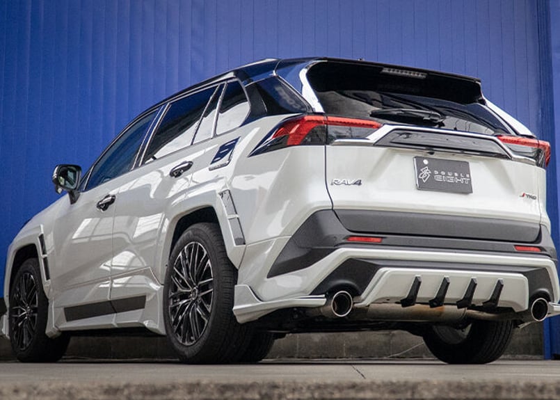 RAV4 TRD用 オーバーフェンダー 未塗装品 ダブルエイト | GMG ONLINE SHOP