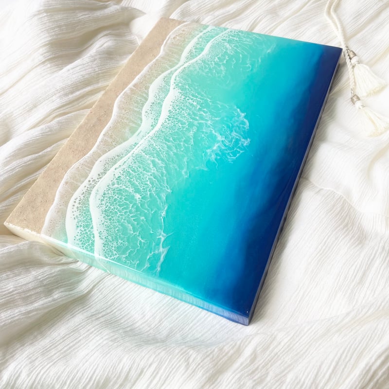 Beach art 海アート レジンアート | FLUID