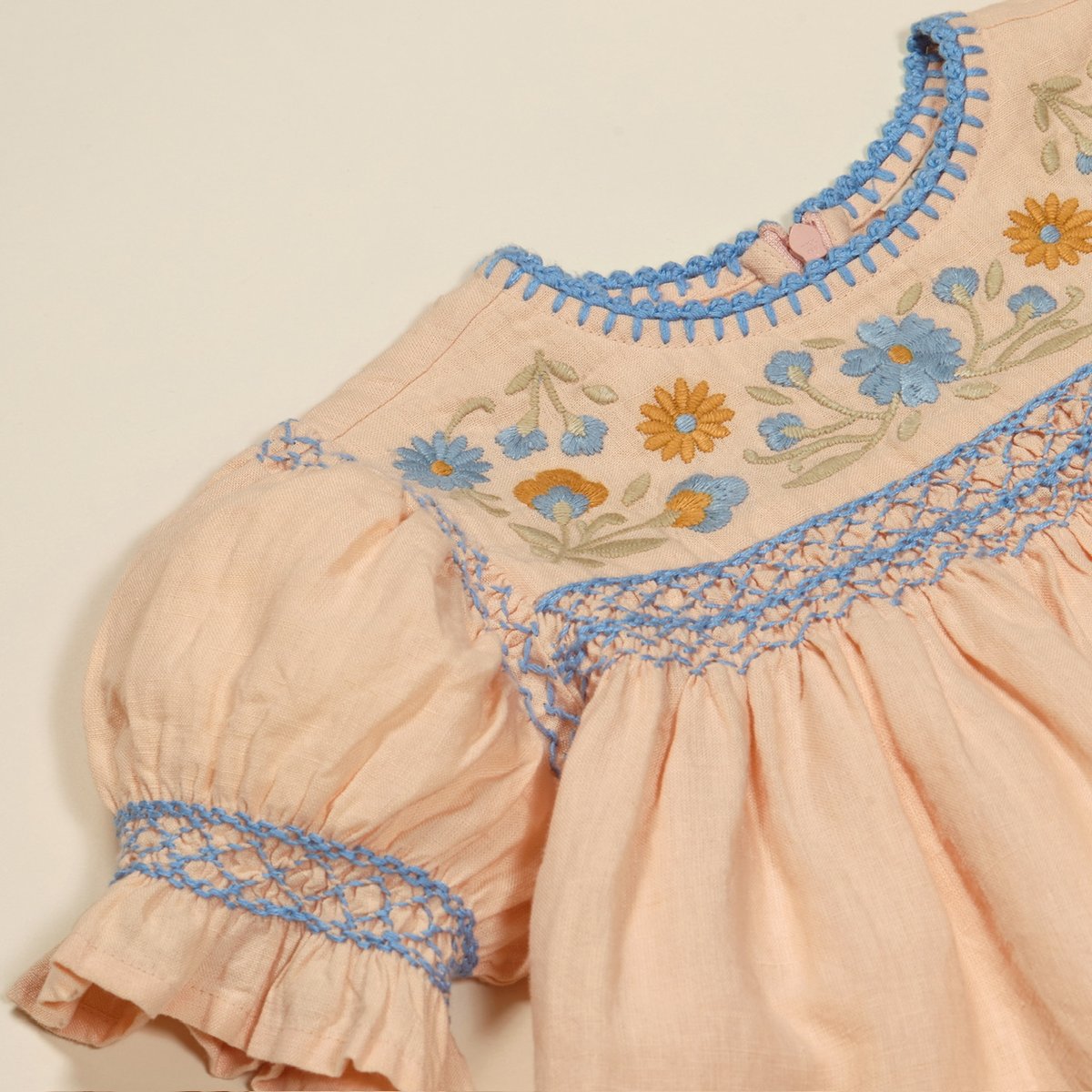 Apolina DORA DRESS - SATIN PINK | Baby Style LAB