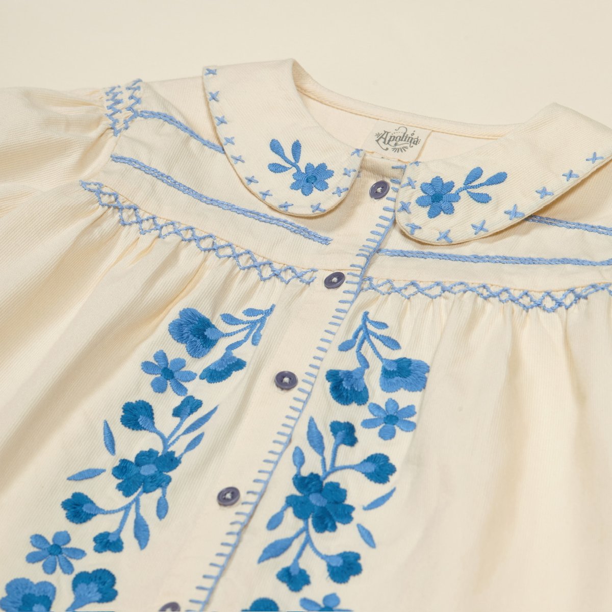 Apolina HEIDI BLOUSE - CREAM | Baby Style LAB