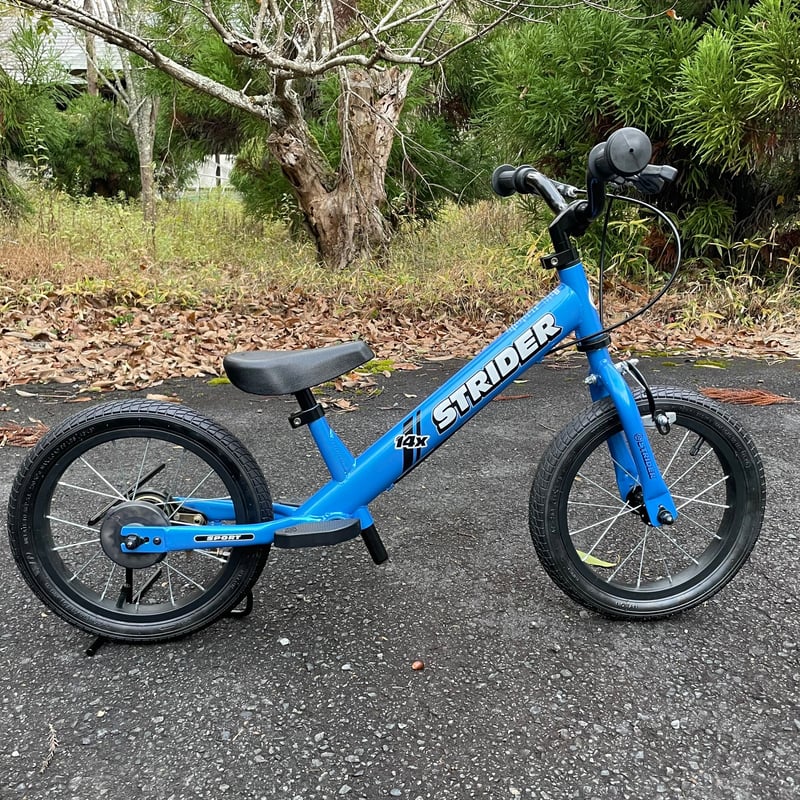 STRIDER 14x 青 キッズバイク 14インチ 送料込 ストライダー14X 水色